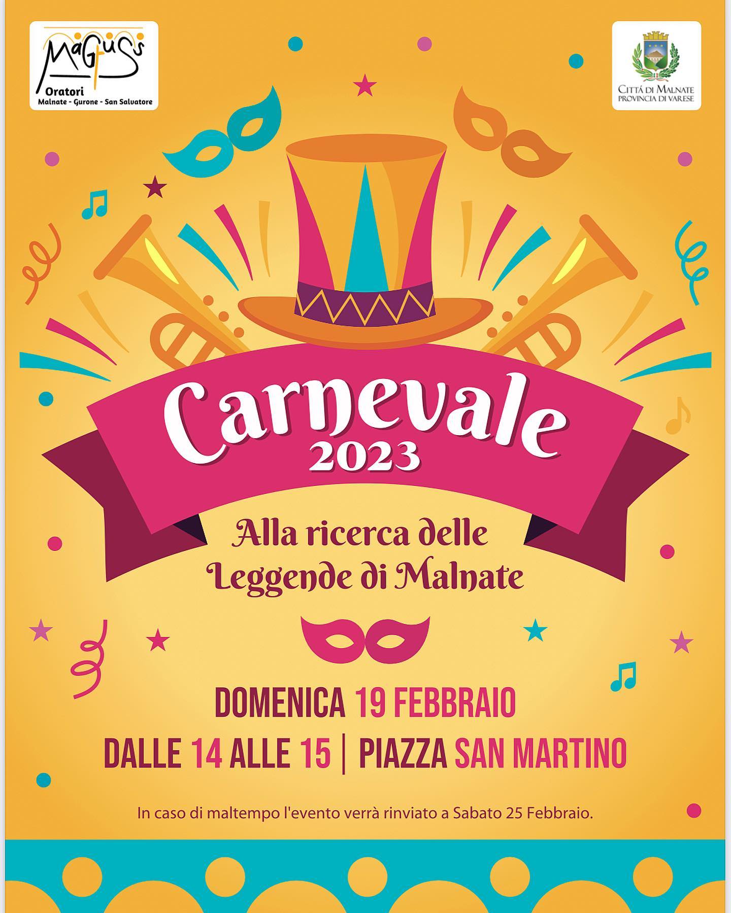 Carnevale 2023 – Malnate (VA) | Sbandieratori e Musici Lariani